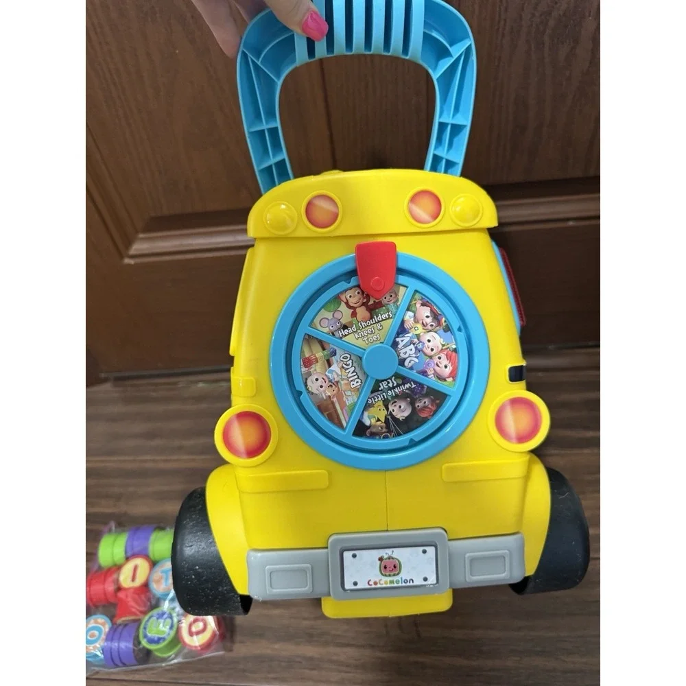 Cocomelon Ultimate Learning Bus W/ All Letters Screw Stripped Battery Cover